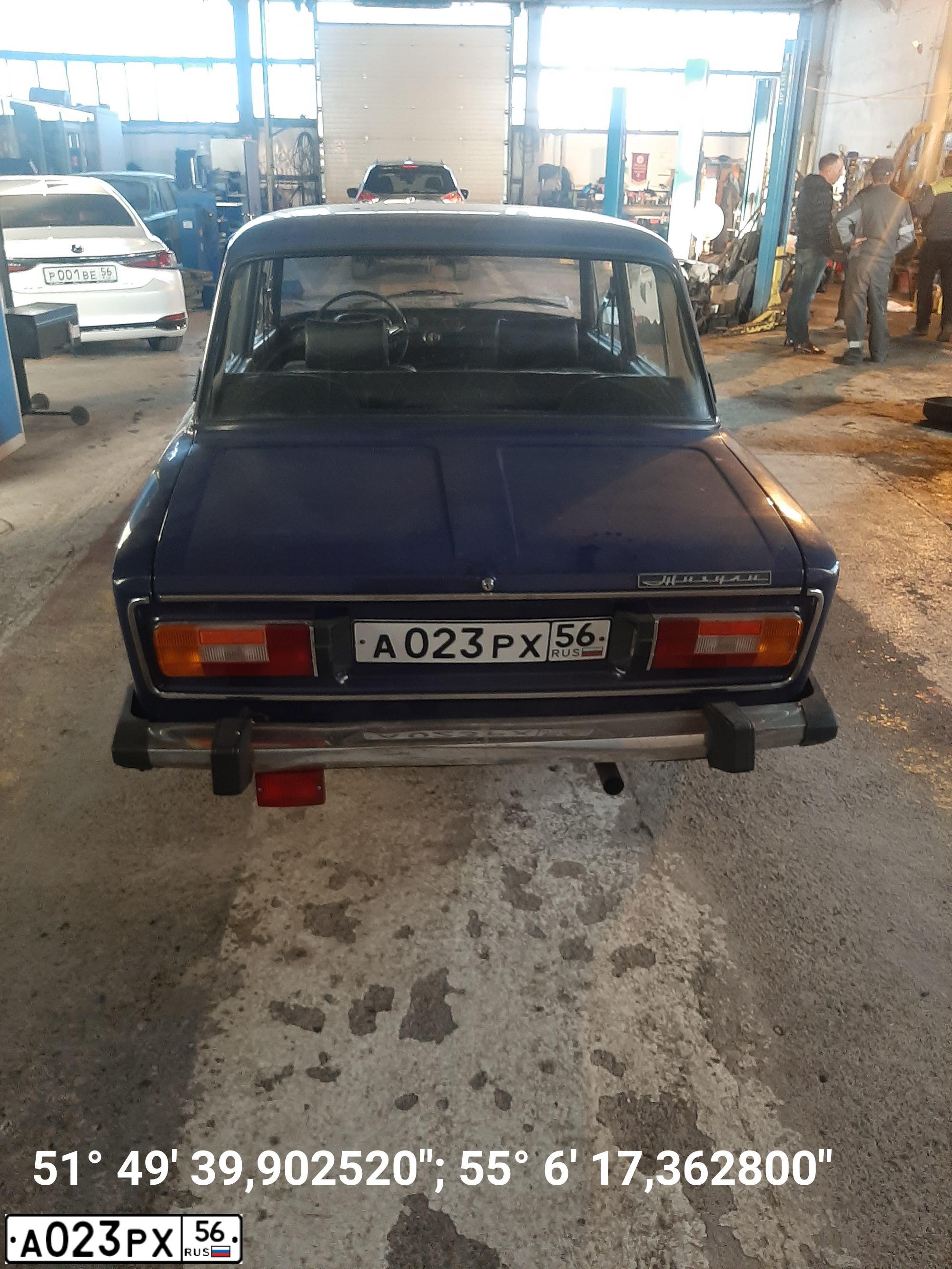 Фото автомобиля LADA 2106 LADA, 1997 — госномер А023РХ56. Цвет: ТЕМНО-СИНИЙ