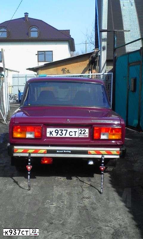 Фото автомобиля LADA 2105, 1996 — госномер К937СТ22. Цвет: Красный