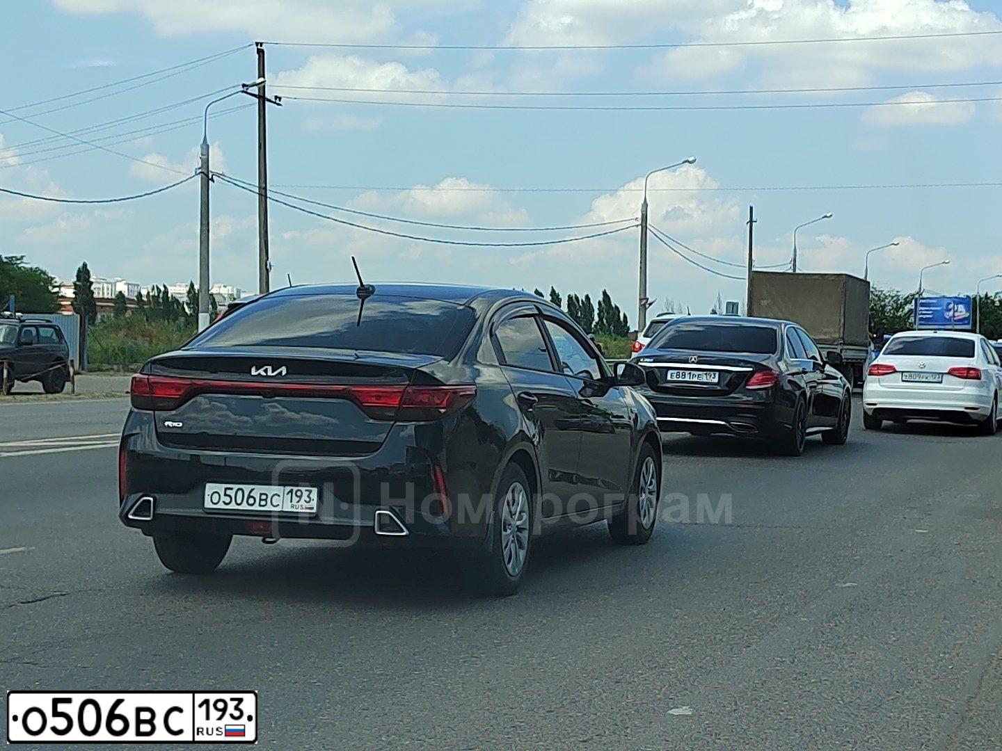 Фото автомобиля KIA RIO, 2021 — госномер О506ВС193