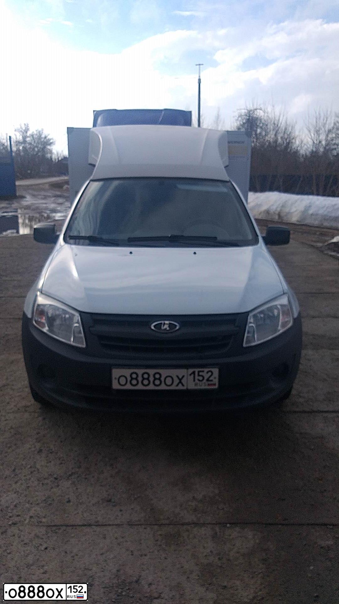 Фото автомобиля LADA 2349 WIS, 2016 — госномер О888ОХ152. Цвет: Белый