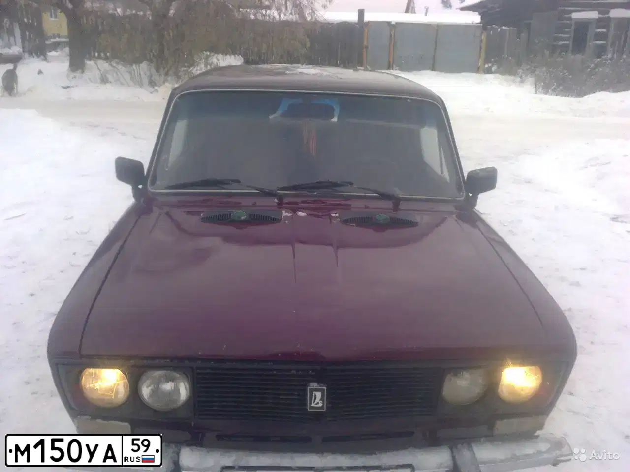 Фото автомобиля LADA 2106, 2003 — госномер М150УА59. Цвет: КРАСНЫЙ "ГРАНАТ"