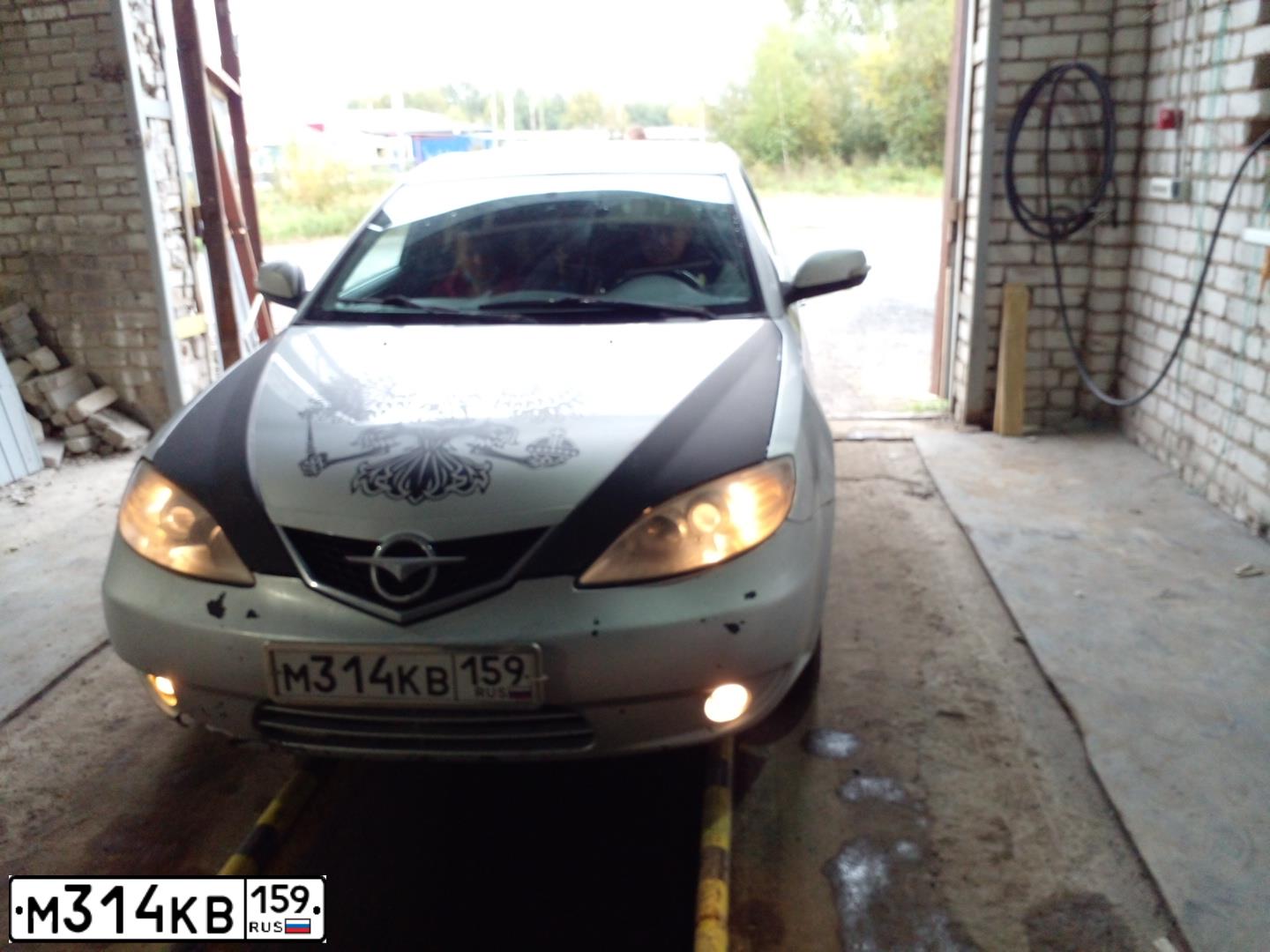 Фото автомобиля HAIMA 3, 2011 — госномер Т128АС159. Цвет: СЕРЕБРО