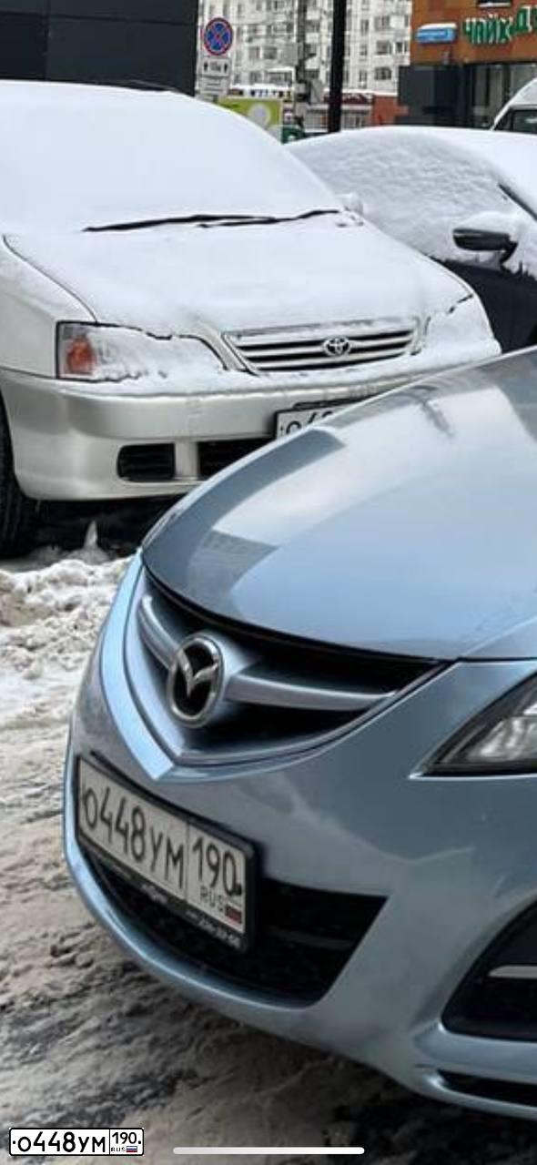 Фото автомобиля MAZDA 6, 2012 — госномер О448УМ190