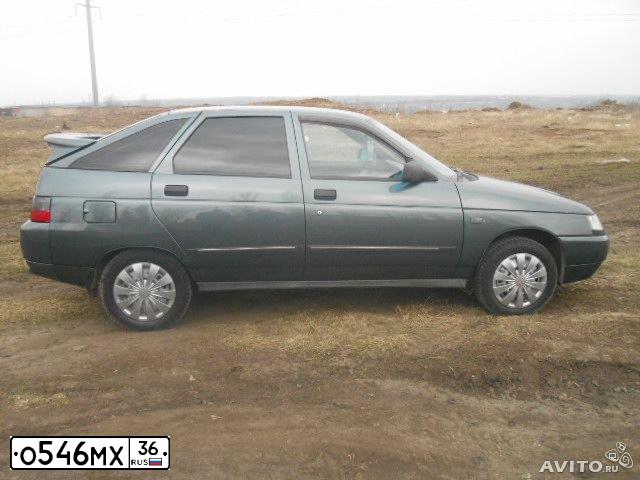 Фото автомобиля LADA 2112, 2007 — госномер О546МХ36. Цвет: СЕРО-СИНЕ-ЗЕЛЕНЫЙ