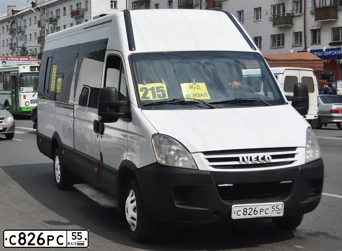 Фото автомобиля IVECO DAILY, 2007 — госномер М958ОР75. Цвет: Белый