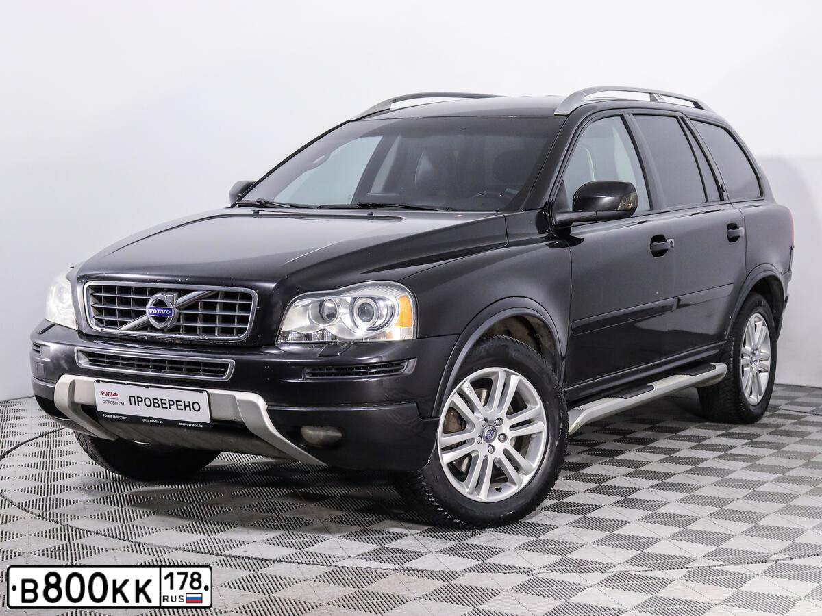 Фото автомобиля VOLVO XC90, 2014 — госномер В800КК178. Цвет: ТЕМНО-КОРИЧНЕВЫЙ