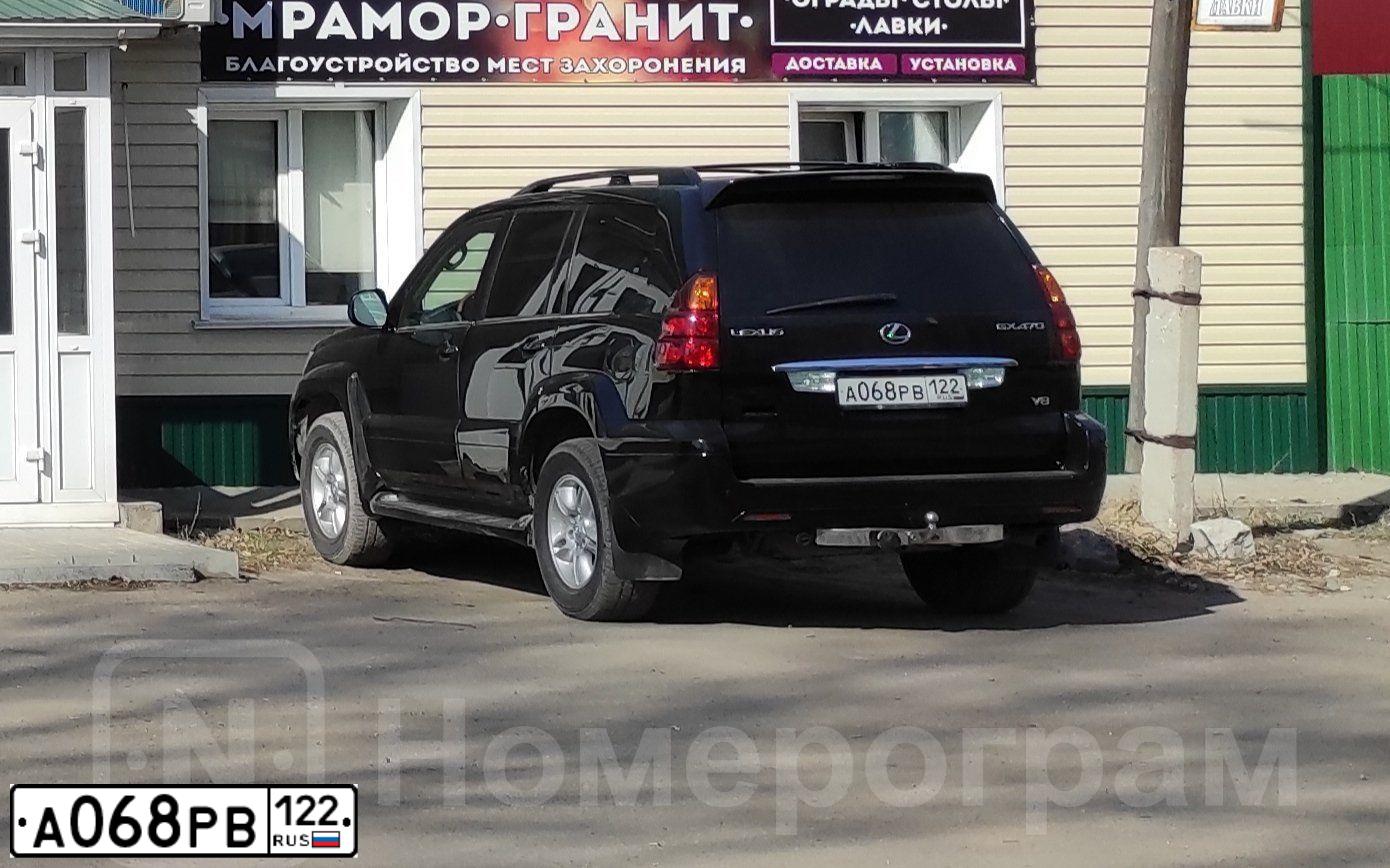 Фото автомобиля LEXUS GX, 2005 — госномер М555КА39. Цвет: ЧЕРНЫЙ