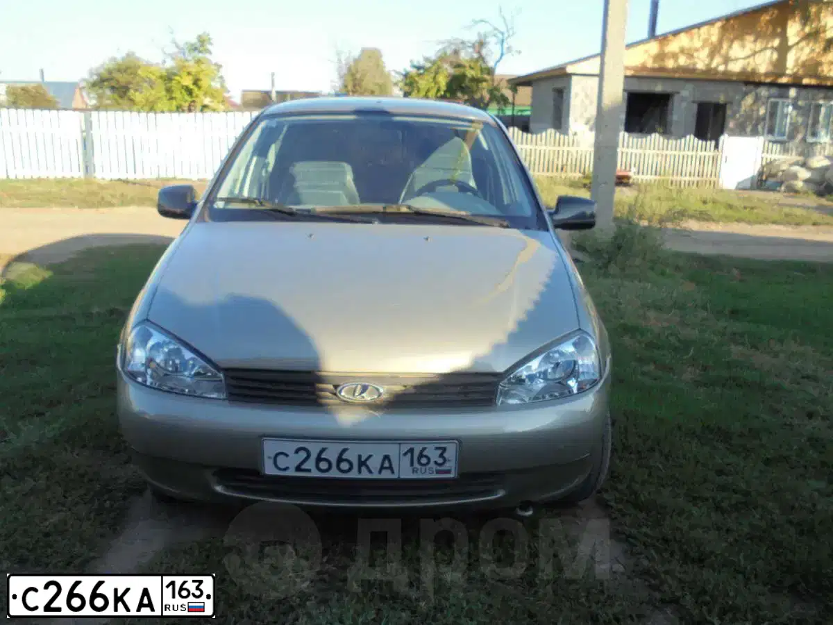 Фото автомобиля LADA 1117 KALINA, 2012 — госномер С266КА163. Цвет: СЕРО-БЕЖЕВЫЙ