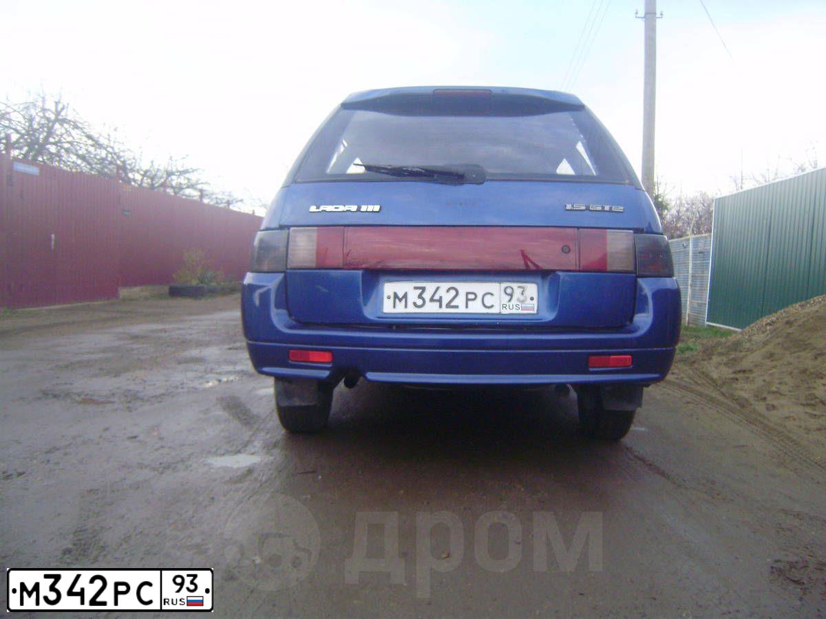Фото автомобиля LADA 2111 LADA, 2000 — госномер М342РС93. Цвет: СЕРЕБРИСТО-ЯРКО-СИНИЙ