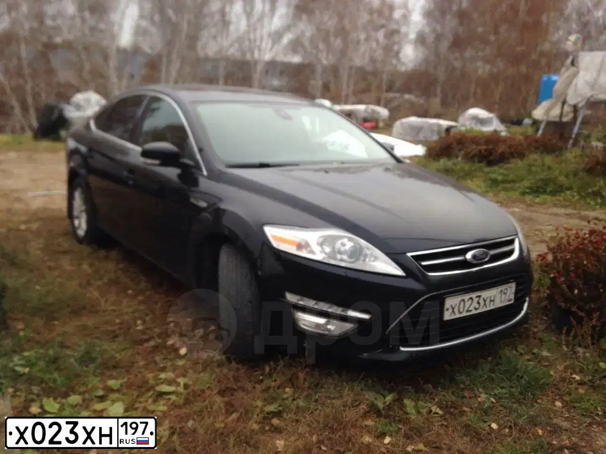 Фото автомобиля FORD MONDEO, 2012 — госномер О680АО550. Цвет: ЧЕРНЫЙ