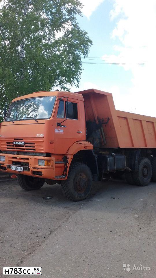 Фото автомобиля KAMAZ 65220 /6X6/, 2007 — госномер С260ОО40. Цвет: ОРАНЖЕВЫЙ