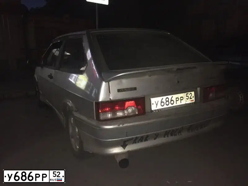 Фото автомобиля LADA 2113 SAMARA, 2006 — госномер Х061СЕ152. Цвет: СВЕТЛО-СЕРЕБРИСТЫЙ