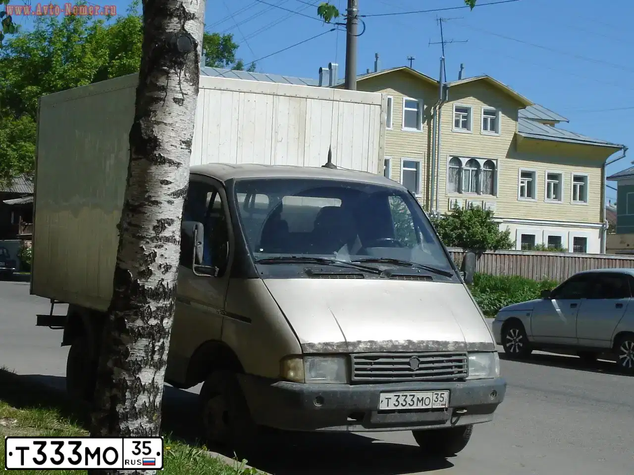 Фото автомобиля GAZ 3302 EL, 1995 — госномер Е362ЕА35. Цвет: ПРИЗ
