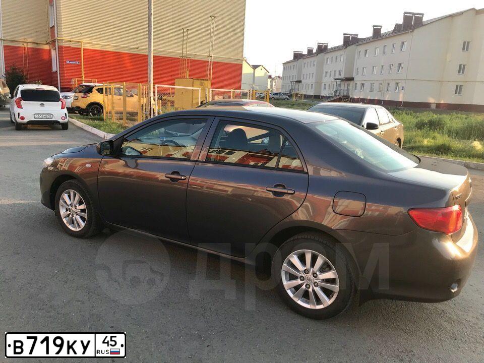 Фото автомобиля TOYOTA COROLLA, 2008 — госномер Н907НР96. Цвет: СЕРЫЙ