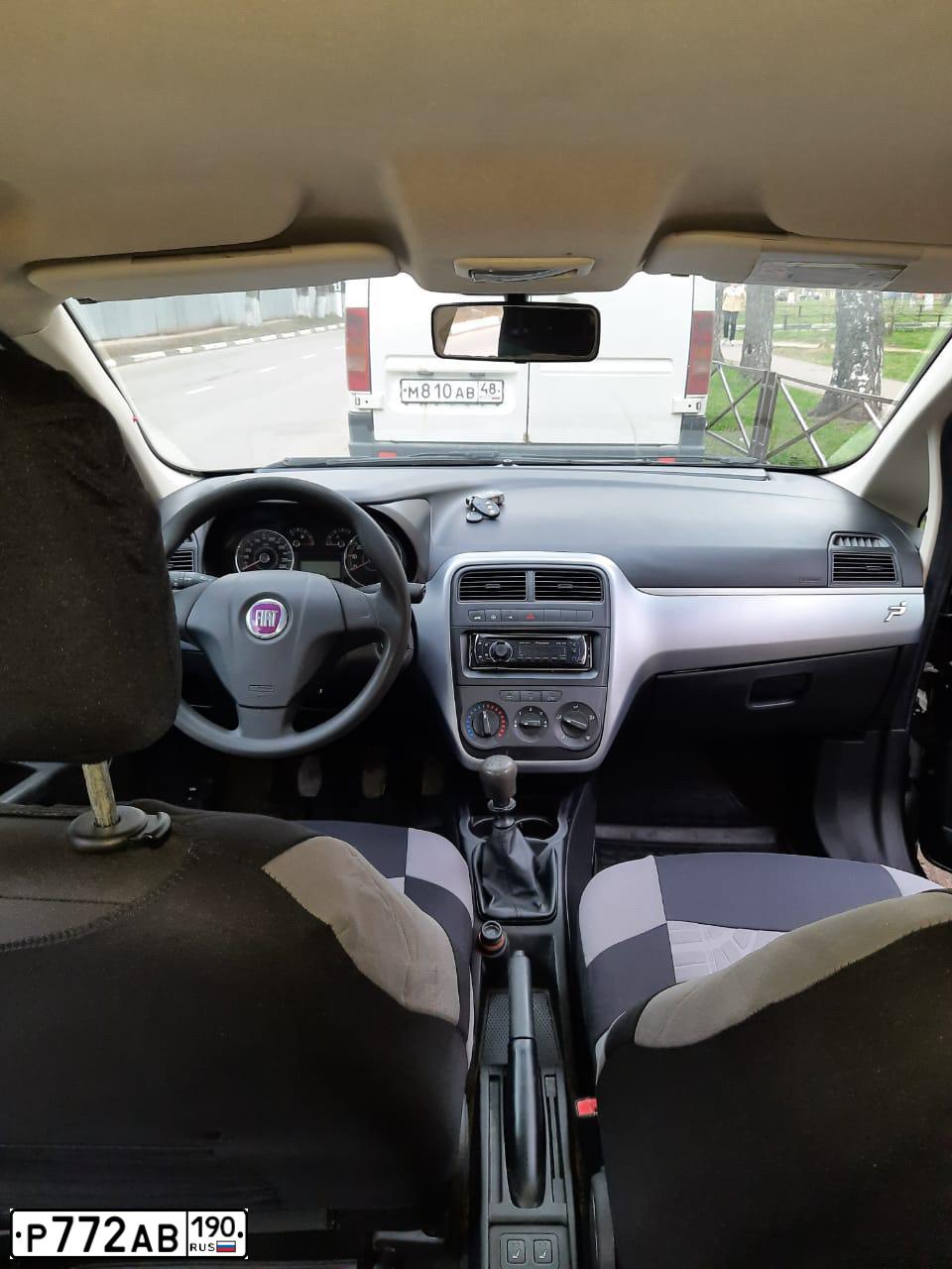 Фото автомобиля FIAT PUNTO, 2008 — госномер Х700РР799. Цвет: ЧЕРНЫЙ
