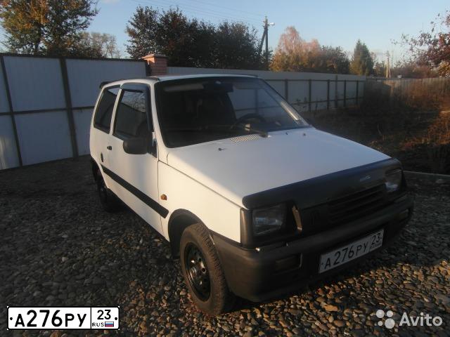 Фото автомобиля SEAZ OKA, 2001 — госномер А276РУ23. Цвет: Белый