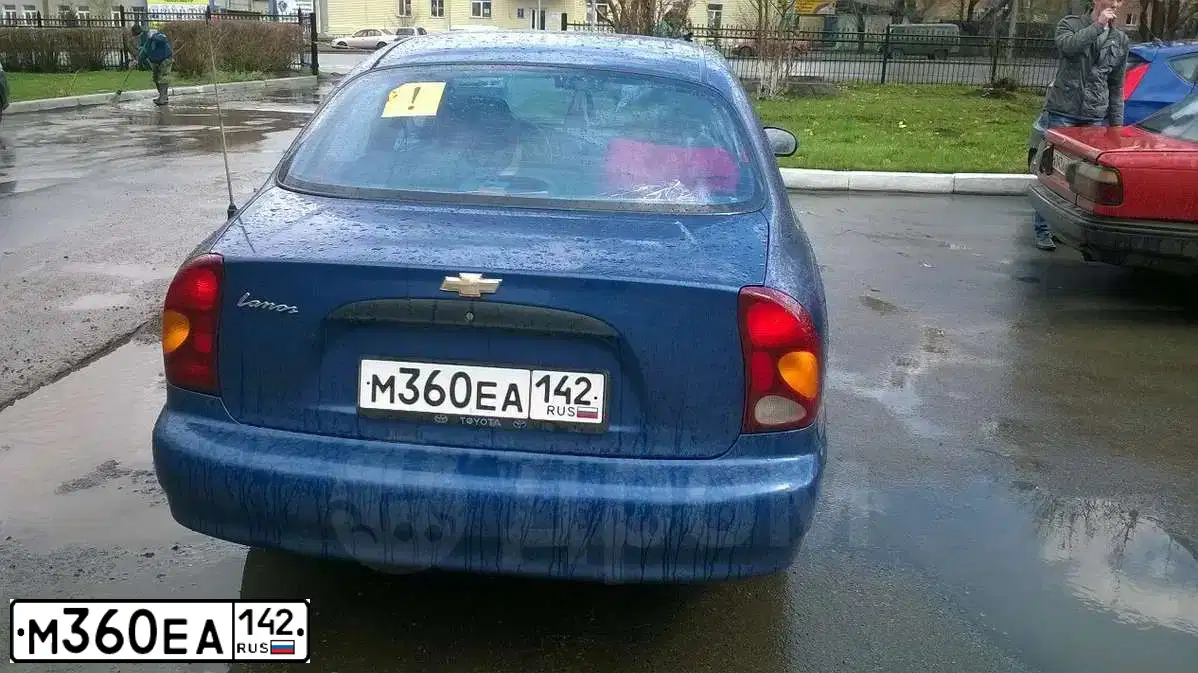 Фото автомобиля ZAZ LANOS, 2006 — госномер Н323ЕН150. Цвет: синий