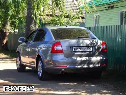 Фото автомобиля SKODA OCTAVIA, 2012 — госномер В497ВО181. Цвет: БЕЖЕВЫЙ