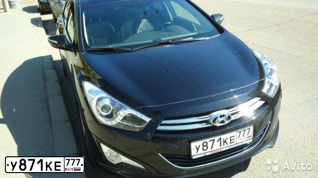 Фото автомобиля HYUNDAI I40, 2014 — госномер О783КО32. Цвет: ЧЕРНЫЙ