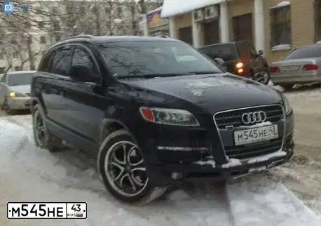 Фото автомобиля VOLKSWAGEN TRANSPORTER, 2007 — госномер В936ТТ43. Цвет: СЕРО-ГОЛУБОЙ