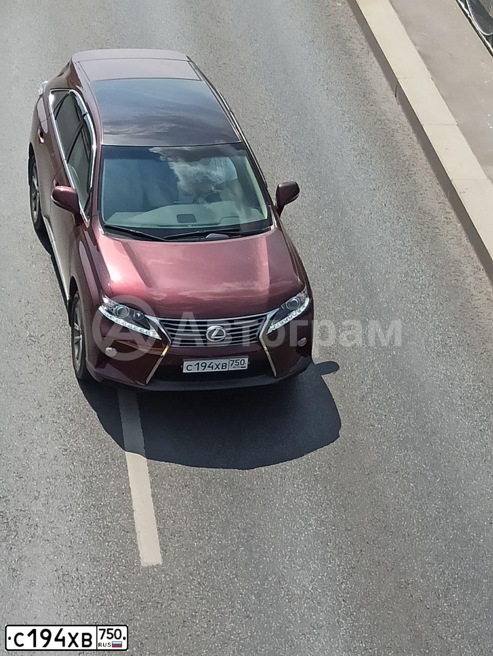 Фото автомобиля LEXUS RX, 2015 — госномер М717РН197. Цвет: ГРАНАТОВЫЙ