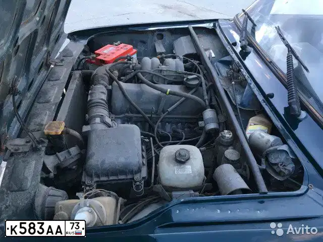 Фото автомобиля LADA 2104, 2001 — госномер К583АА73. Цвет: Сине-зеленый