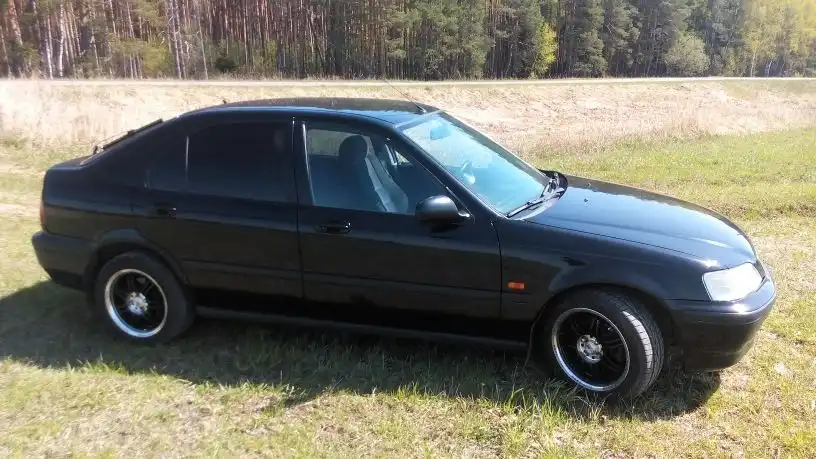 Фото автомобиля HONDA CIVIC, 2000 — госномер А270АЕ550. Цвет: ЧЕРНЫЙ