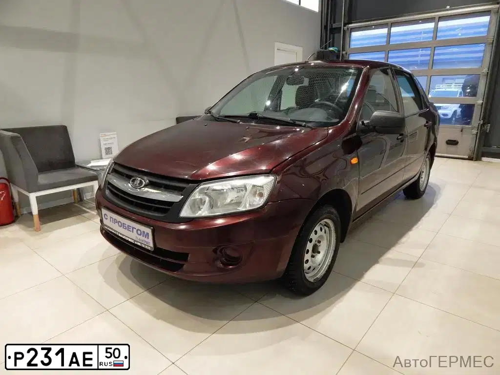 Фото автомобиля LADA 2190 GRANTA, 2013 — госномер В432АК761. Цвет: ТЕМНО-ВИШНЕВЫЙ