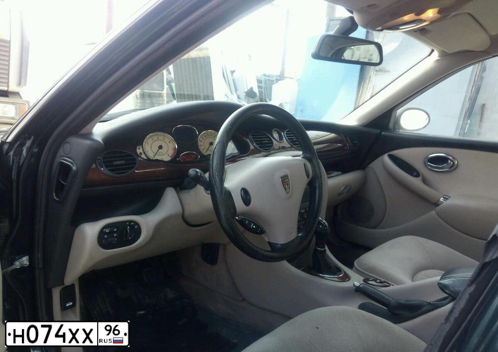 Фото автомобиля ROVER 75, 2000 — госномер С669ХА196. Цвет: Темно-зеленый