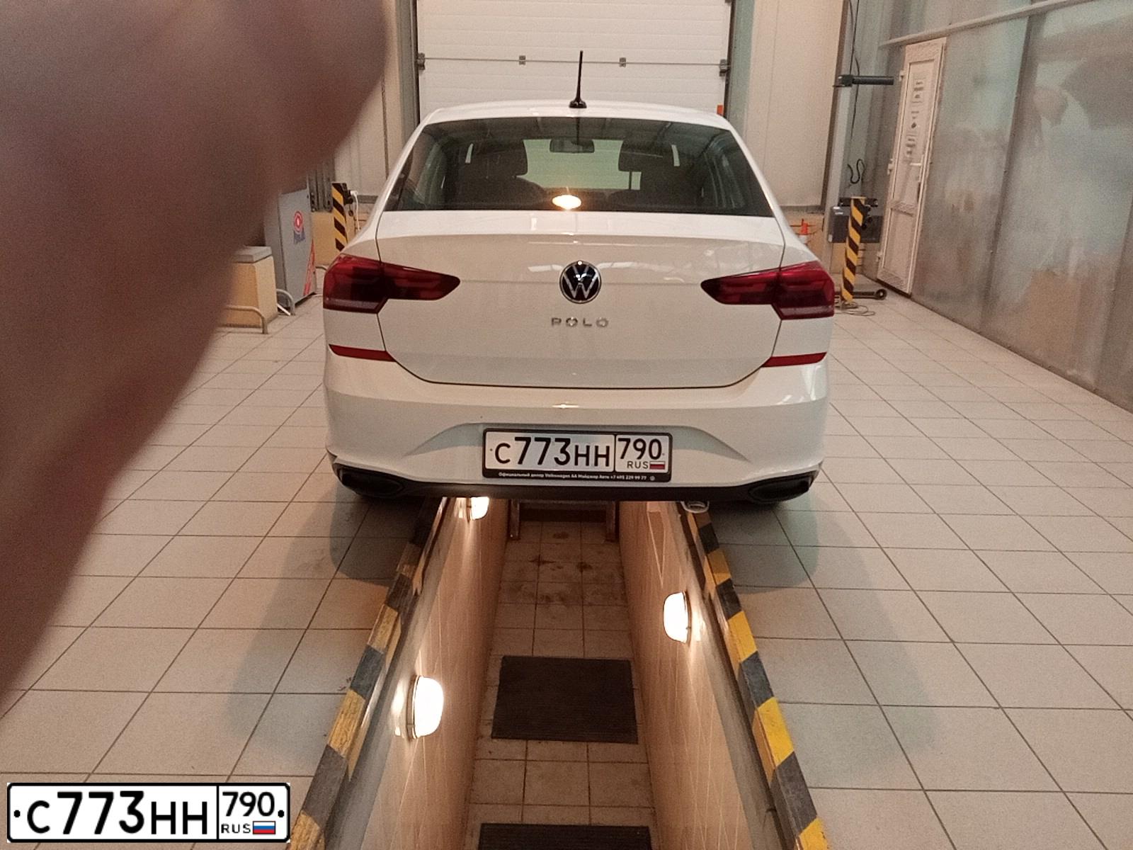Фото автомобиля VOLKSWAGEN Polo, 2021 — госномер К725УС797
