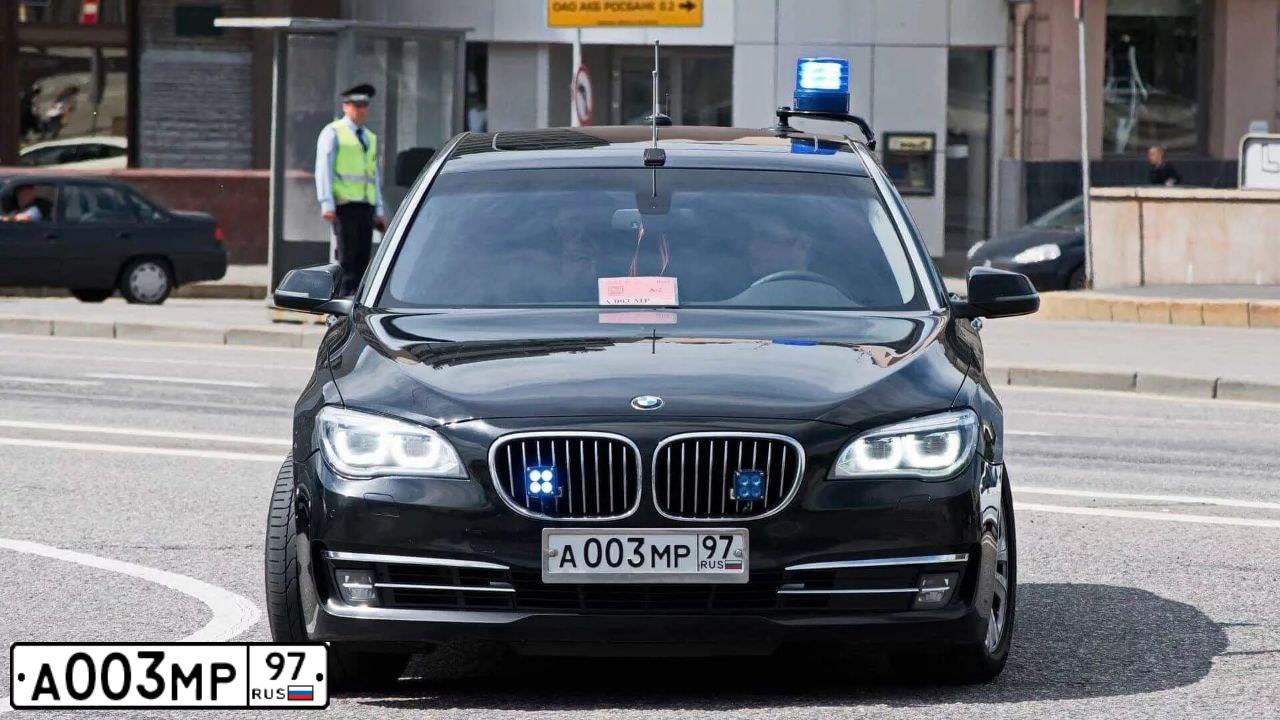 Фото автомобиля BMW SERIE 7, 2013 — госномер А709МР97. Цвет: ЧЕРНЫЙ