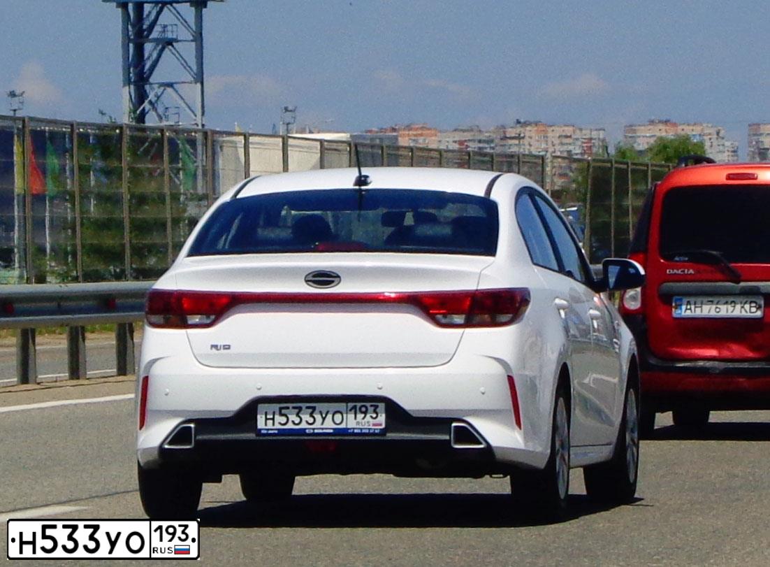 Фото автомобиля HYUNDAI SOLARIS, 2025 — госномер Н533УО193