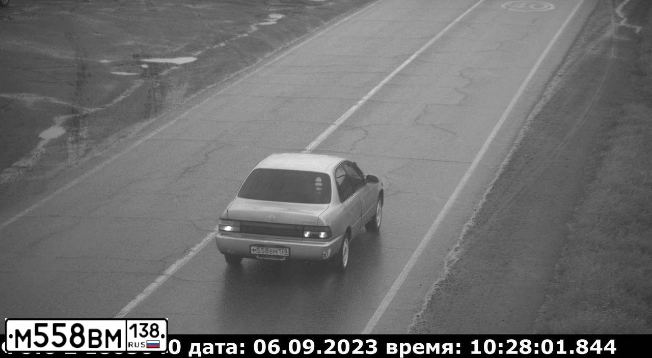 Фото автомобиля ТОЙОТА КОРОЛЛА ТОЙОТА КОРОЛЛА, 1992 — госномер М558ВМ138. Цвет: Коричневый