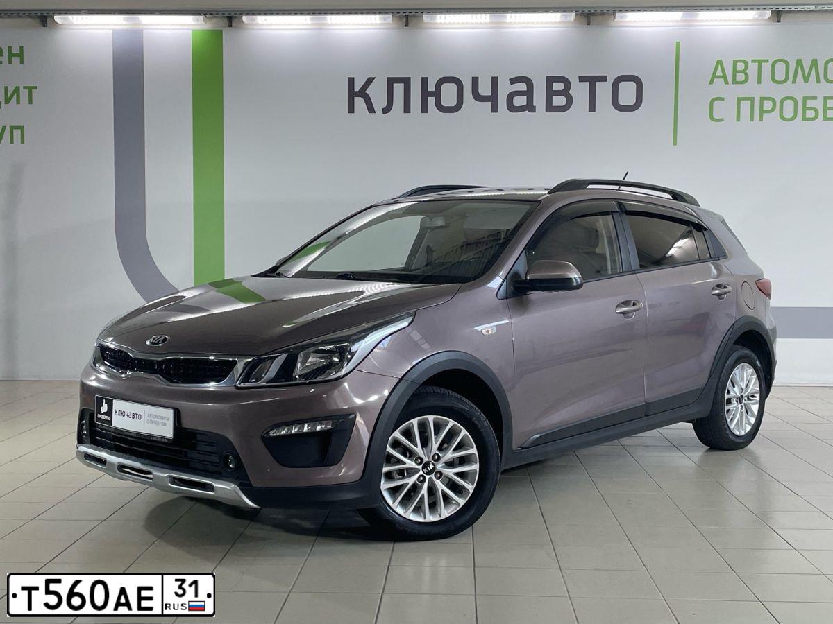 Фото автомобиля KIA RIO, 2019 — госномер К016ММ136. Цвет: СВЕТЛО-КОРИЧНЕВЫЙ