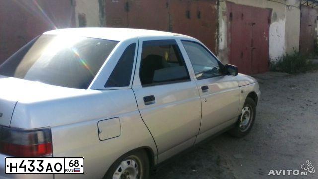 Фото автомобиля LADA 2110, 2006 — госномер Р745КТ48. Цвет: Светло-Серебристый металлик