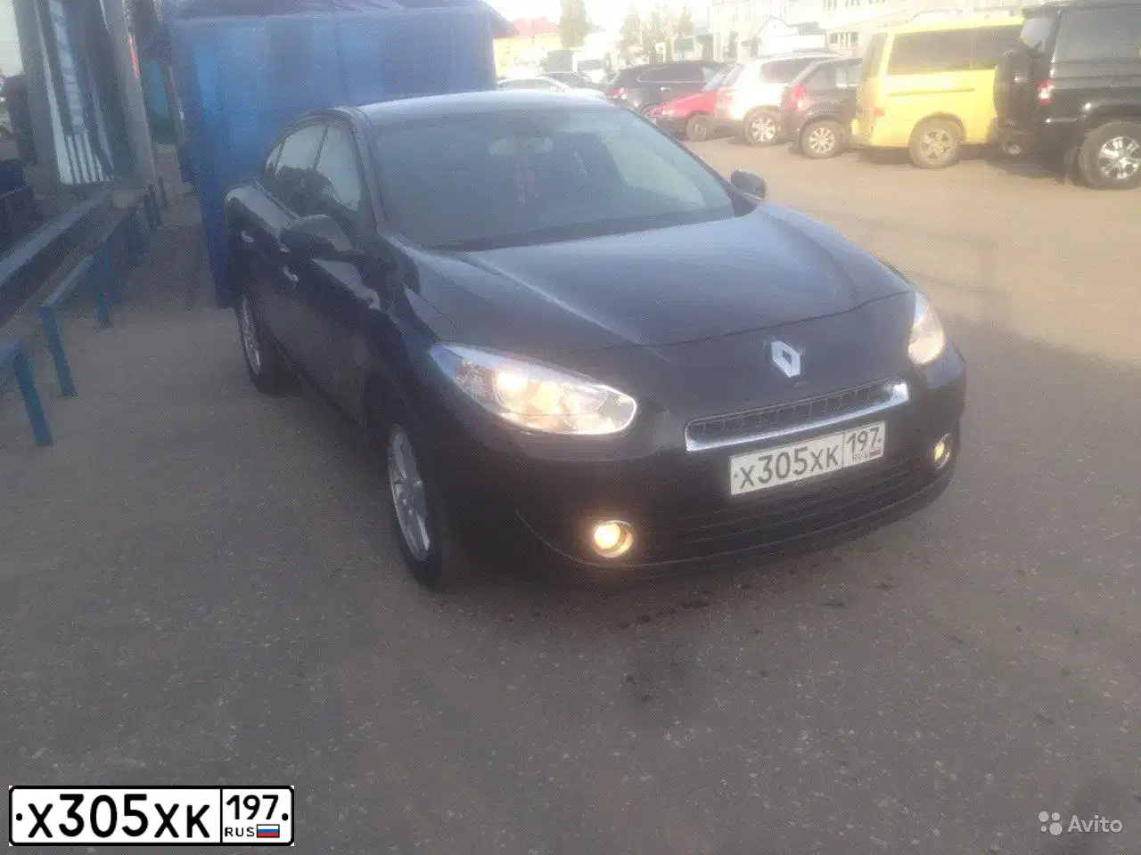 Фото автомобиля RENAULT FLUENCE, 2012 — госномер О982НН44. Цвет: ЧЕРНЫЙ