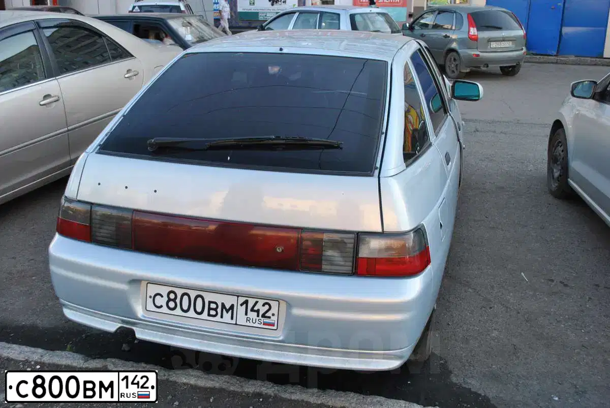 Фото автомобиля LADA 2112, 2005 — госномер А092УК122. Цвет: СЕРЕБРИСТО-ЖЕЛТЫЙ
