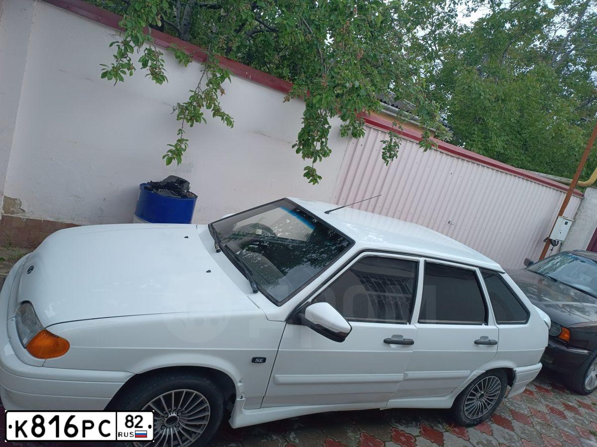Фото автомобиля LADA 2114, 2010 — госномер Р166МС82. Цвет: Белый
