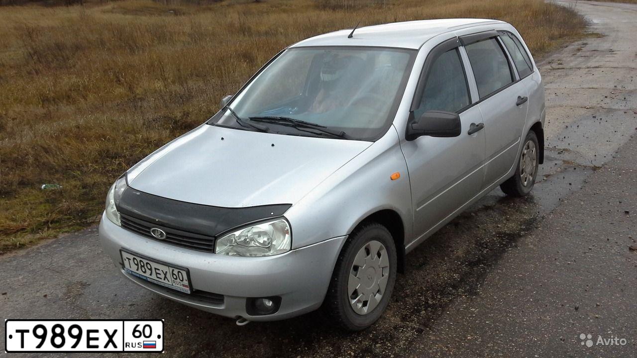 Фото автомобиля LADA 1117 KALINA, 2012 — госномер Т989ЕХ60. Цвет: Серебристый