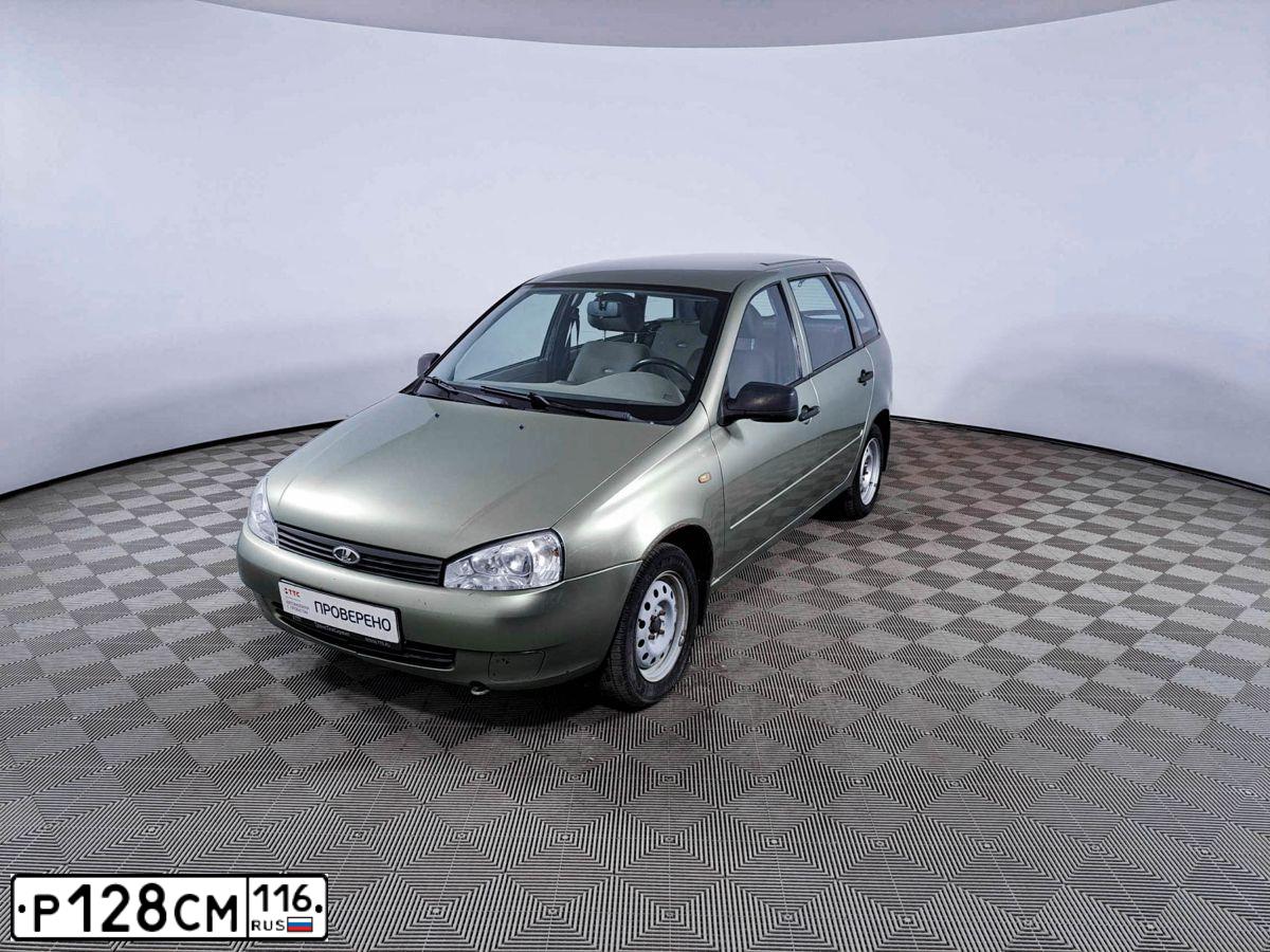 Фото автомобиля LADA 1117 KALINA, 2009 — госномер Р128СМ16. Цвет: СВЕТЛО-ЗЕЛЕНЫЙ