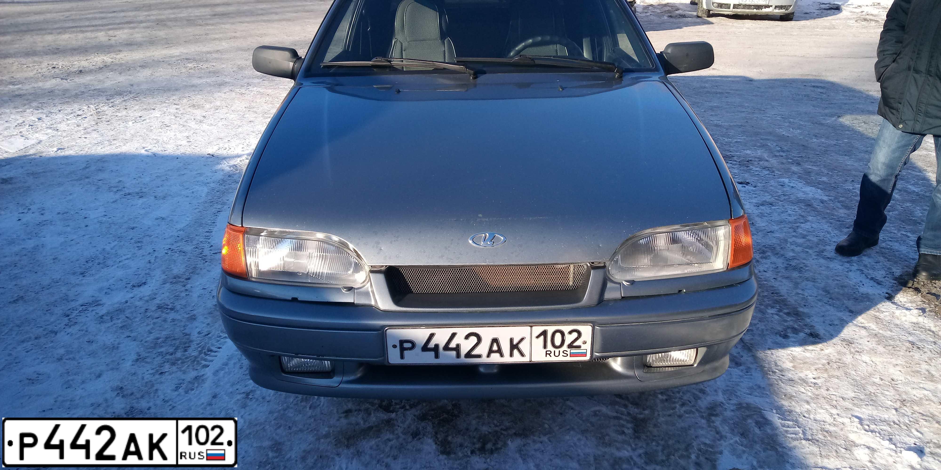 Фото автомобиля LADA 2115 SAMARA, 2007 — госномер В477АА102. Цвет: СРЕДНИЙ СЕРО-ЗЕЛЕНЫЙ МЕТ.