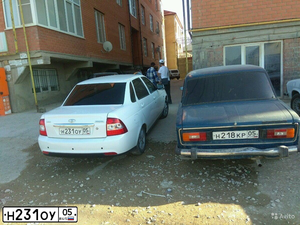 Фото автомобиля LADA 2170 PRIORA, 2014 — госномер В389РУ95. Цвет: Белый