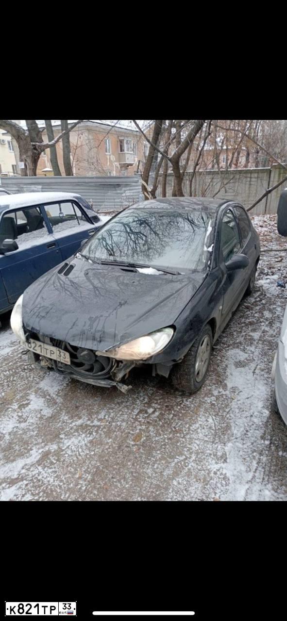 Фото автомобиля PEUGEOT 206, 2005 — госномер К821ТР33