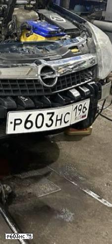Фото автомобиля OPEL ASTRA, 2007 — госномер М313ХН96. Цвет: СЕРО-СИНИЙ