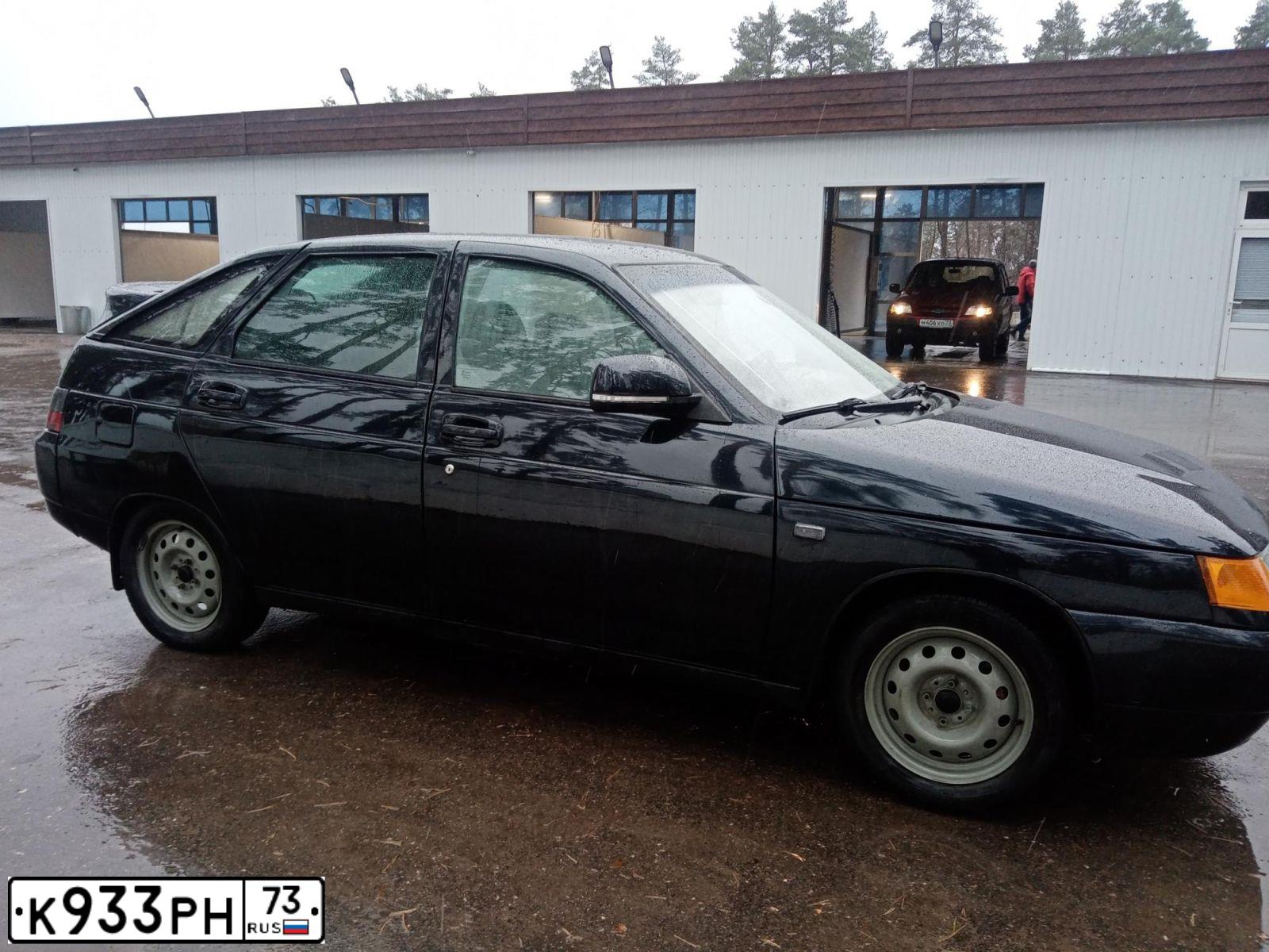 Фото автомобиля LADA 2112 LADA, 2006 — госномер О509ТР116. Цвет: ЧЕРНЫЙ