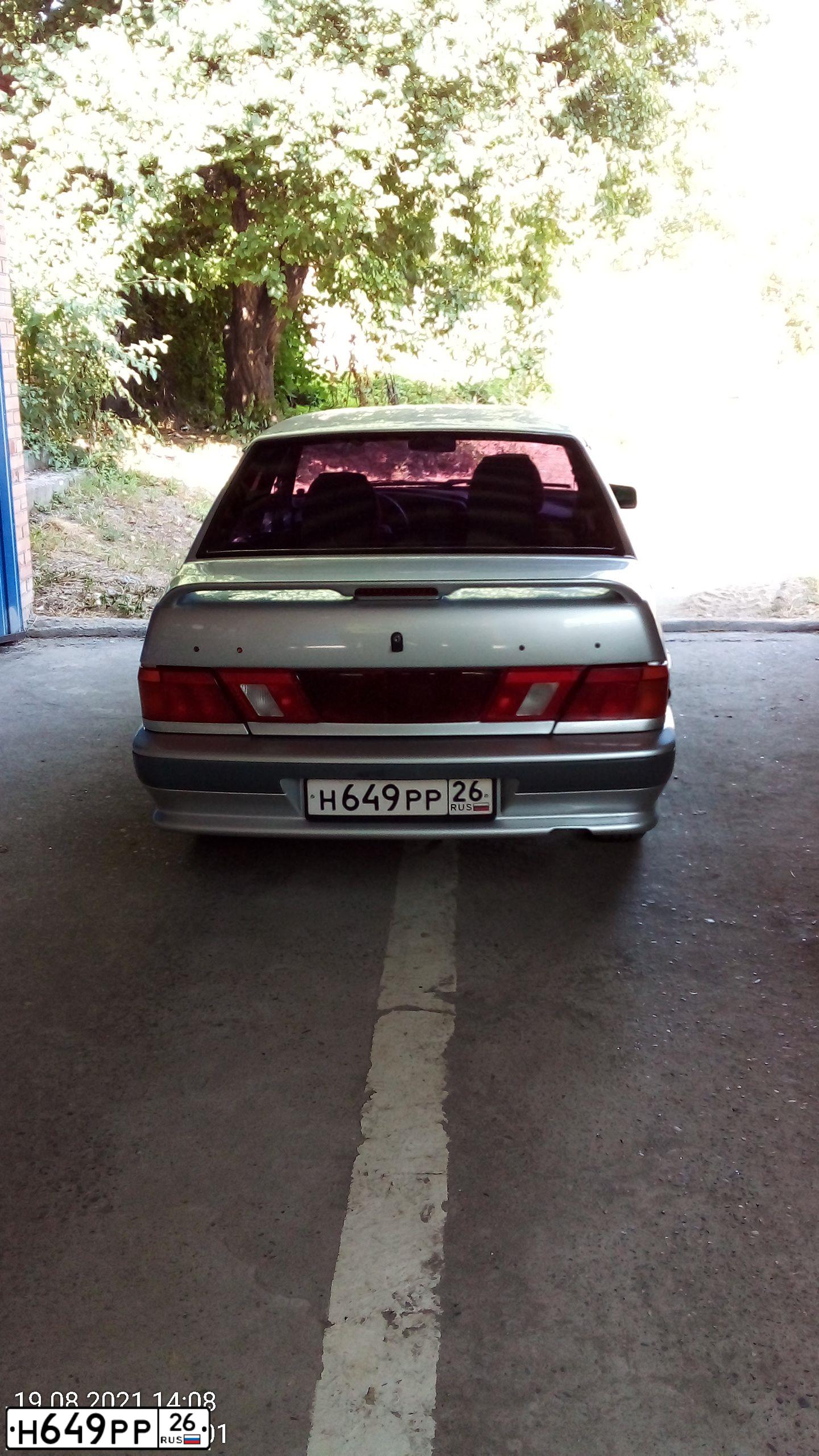 Фото автомобиля LADA 2115 SAMARA, 2007 — госномер Н649РР26. Цвет: СВЕТЛО-СЕРЕБРИСТЫЙ МЕТАЛЛ