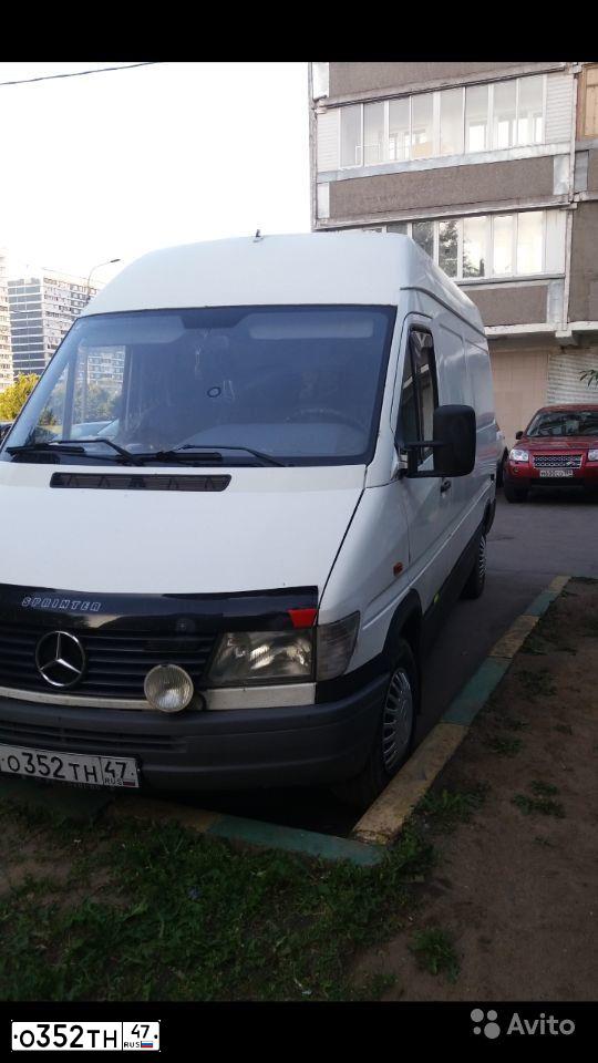 Фото автомобиля MERCEDES SPRINTER, 1995 — госномер Е569НО790. Цвет: Белый