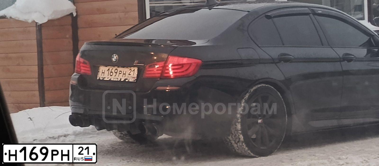Фото автомобиля BMW SERIE 5, 2010 — госномер Н593ОХ797. Цвет: ЧЕРНЫЙ