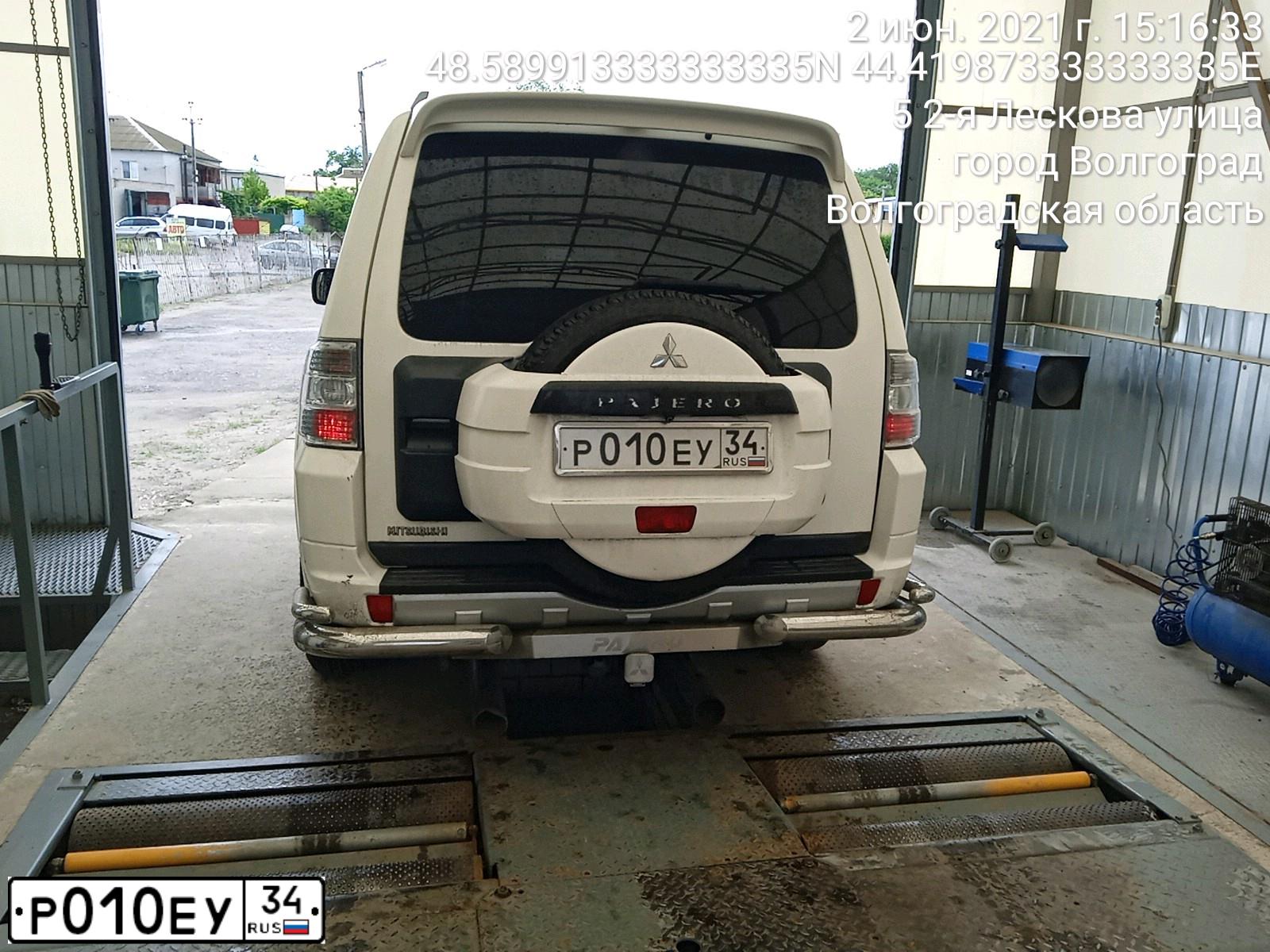 Фото автомобиля HYUNDAI SANTA FE, 2006 — госномер Р010ЕУ34. Цвет: синий