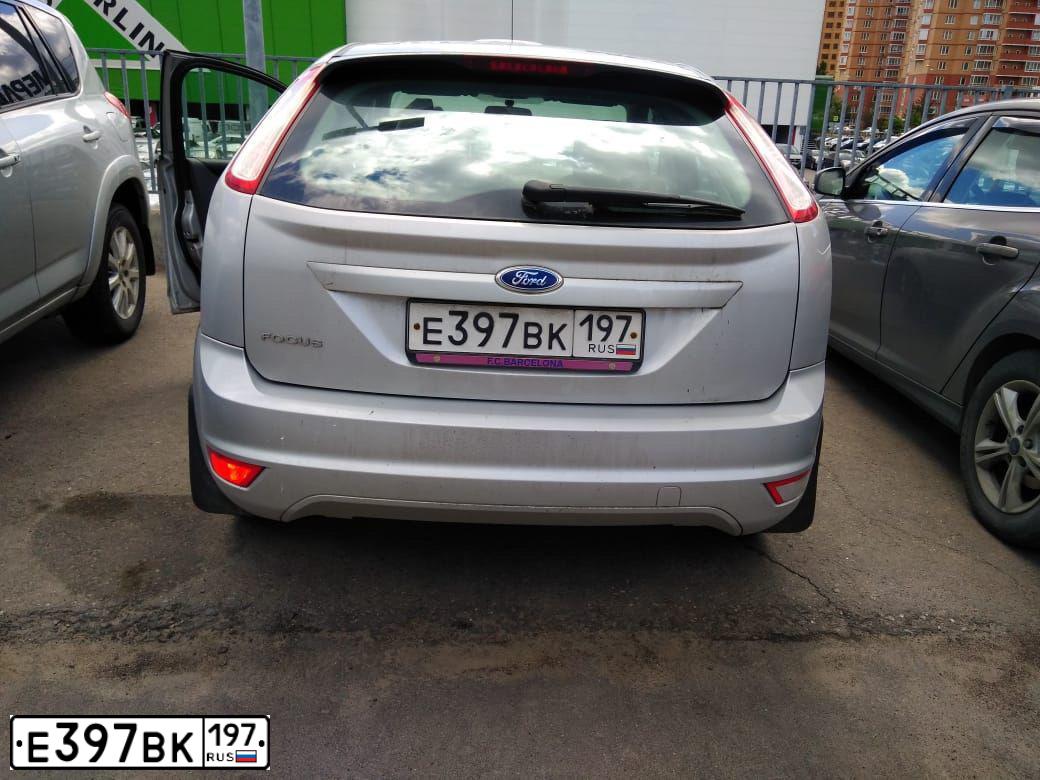 Фото автомобиля FORD FOCUS, 2010 — госномер С677ЕЕ40